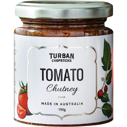 Turban Chopsticks Chutney Tomato