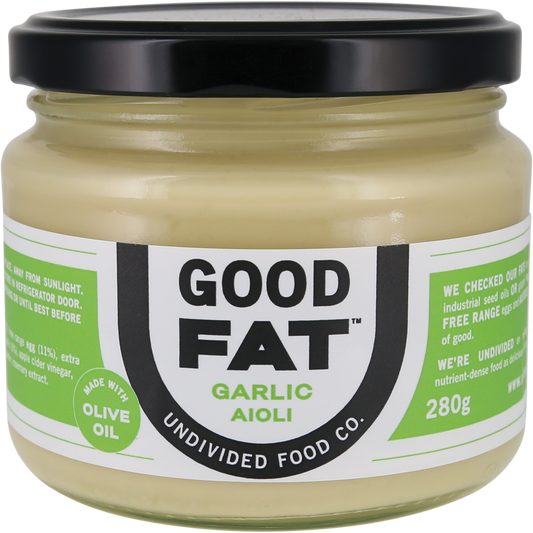 Undivided Food Co Good Fat Garlic Aioli - Box of 6