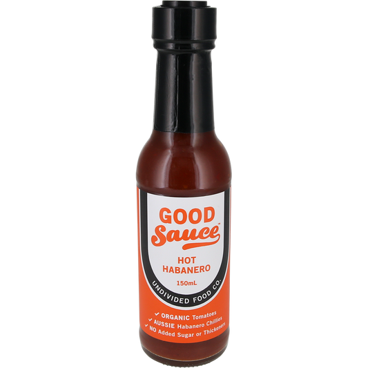 Undivided Food Co Good Sauce Hot Habanero - Box of 6