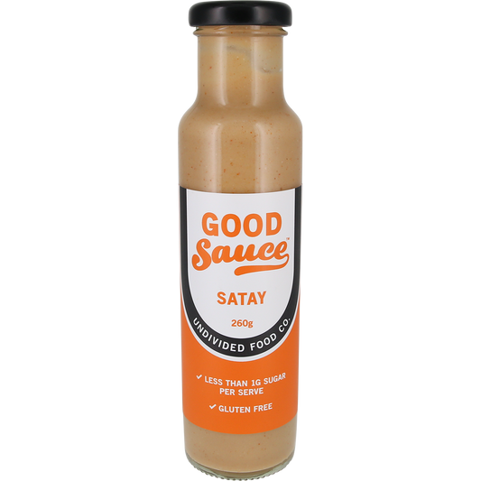 Undivided Food Co Good Sauce Satay - Box of 12
