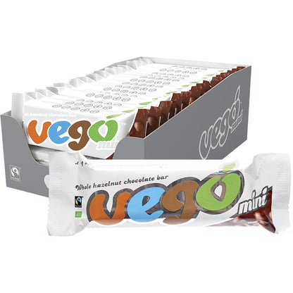 VEGO Whole Hazelnut Chocolate Bar Mini x 20