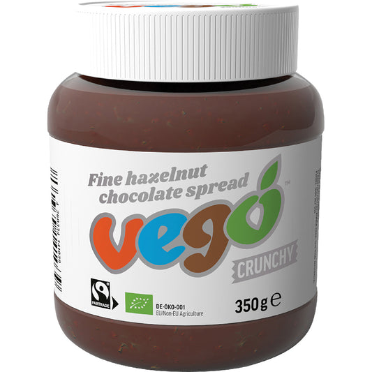 VEGO Hazelnut Chocolate Spread Crunchy x 6
