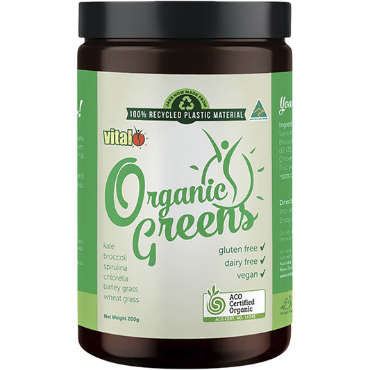 MARTIN & PLEASANCE Vital Organic Greens Powder 1 x 200g