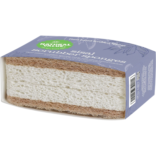 Natural Value Sisal Scrubber Sponge