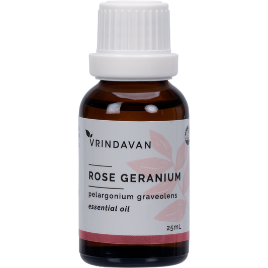 Vrindavan Essential Oil 100% Rose Geranium