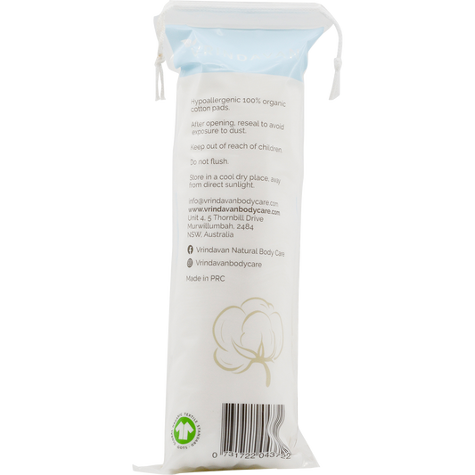 Vrindavan Organic Cotton Pads