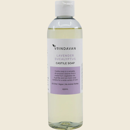 Vrindavan Castile Soap Lavender & Eucalyptus