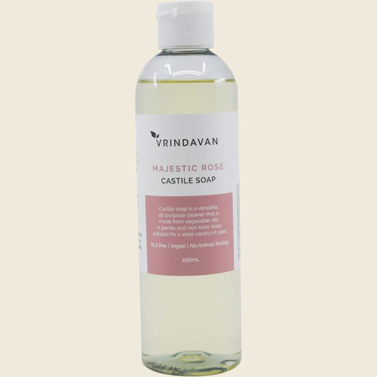 Vrindavan Castile Soap Majestic Rose