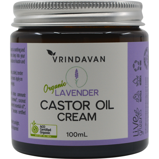 Vrindavan Castor Oil Cream Lavender