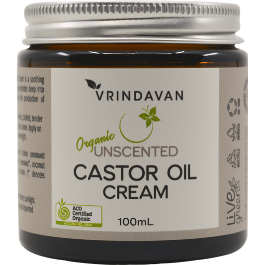 Vrindavan Castor Oil Cream Unscented