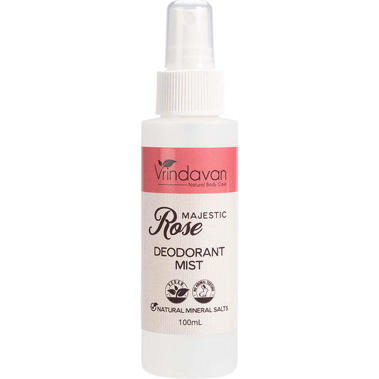 Vrindavan Deodorant Mist Majestic Rose