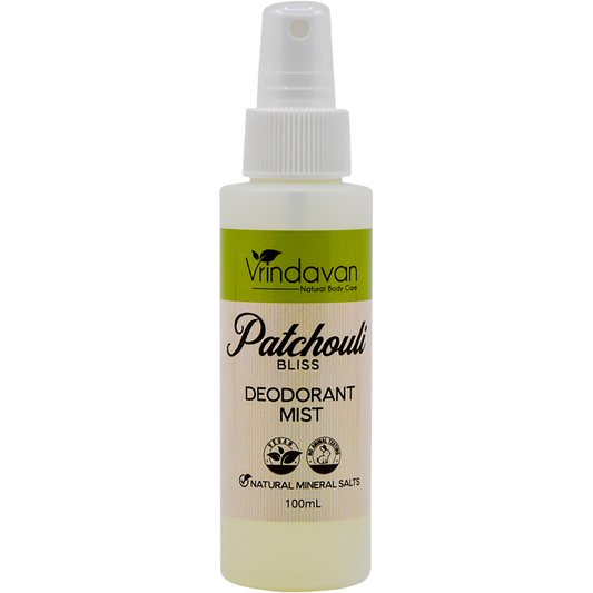 Vrindavan Deodorant Mist Patchouli Bliss