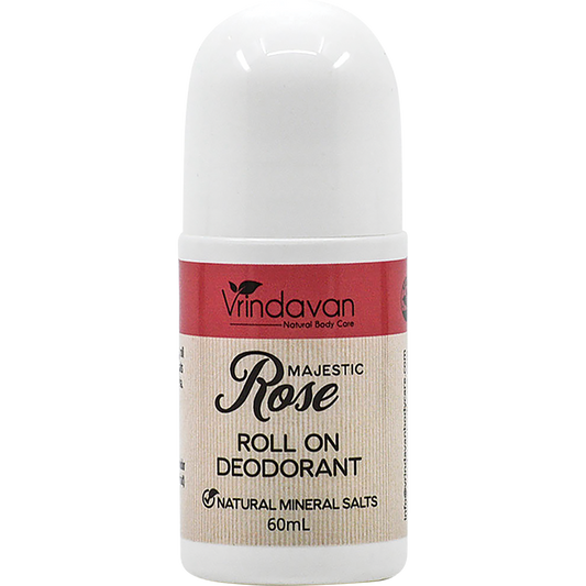 Vrindavan Roll-On Deodorant Majestic Rose