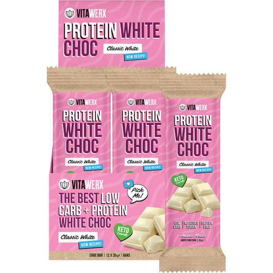 Vitawerx Protein White Choc Bar