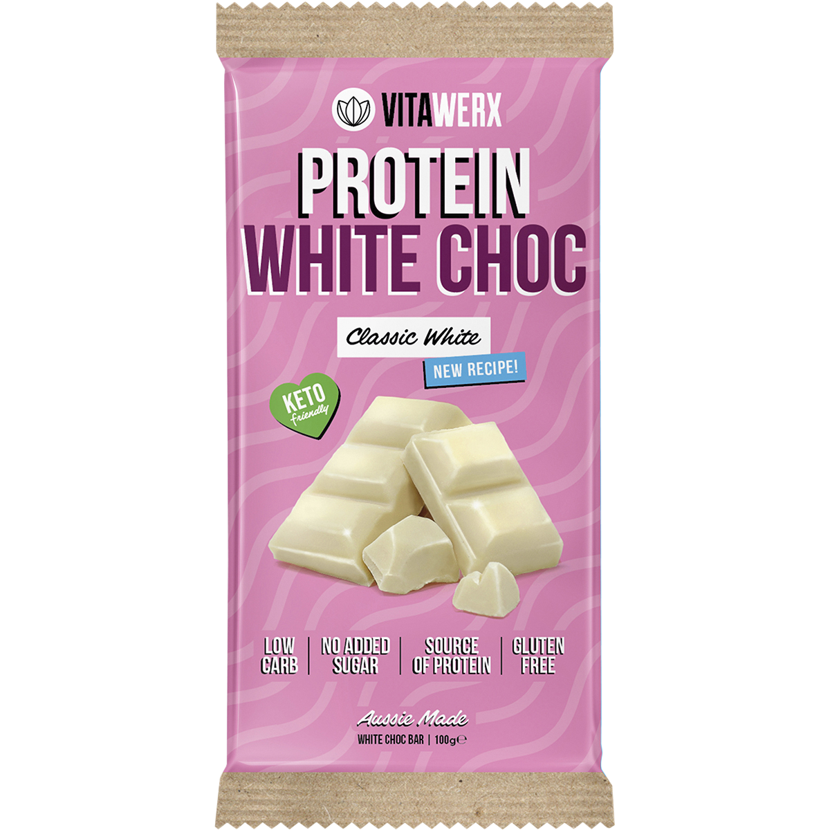 Vitawerx Protein White Choc Bar