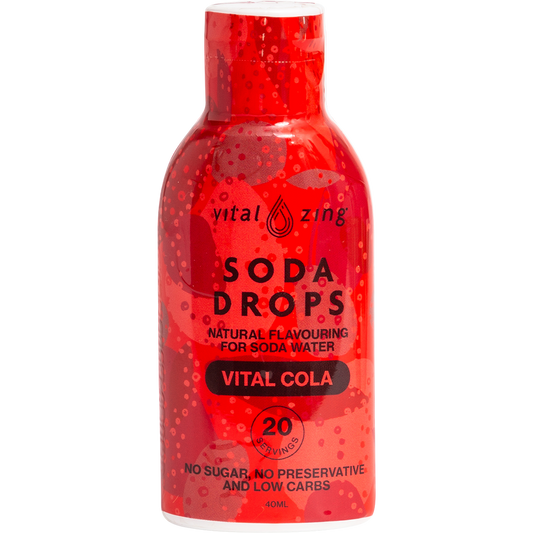 Vital Zing Soda Drops Vital Cola