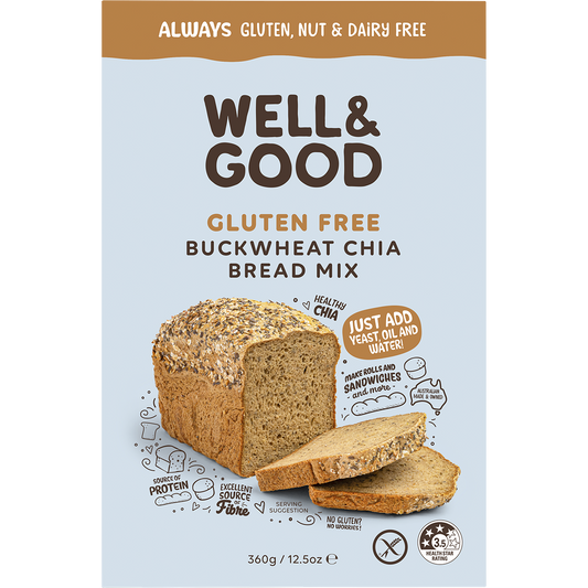 Well & Good Buckwheat & Chia Bread Mix