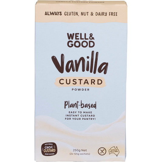Well & Good Plant Based Vanilla Custard Powder