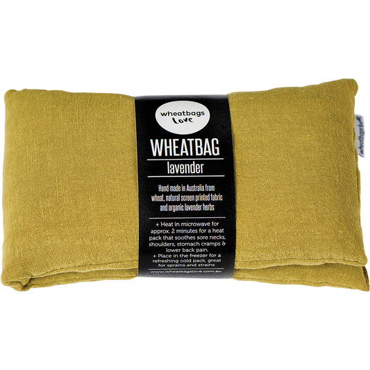 Wheatbags Love Wheatbag Luxe Linen Pistachio Lavender Scented