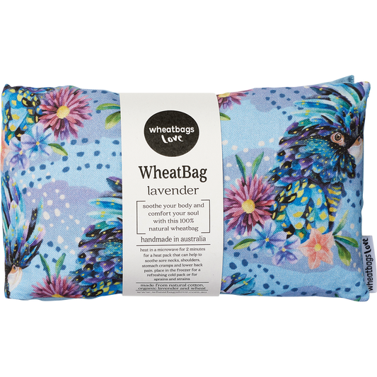 Wheatbags Love Wheatbag Blue Cockatoo Lavender Scented
