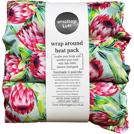 Wheatbags Love Wrap Around Heat/Cold Pack Protea