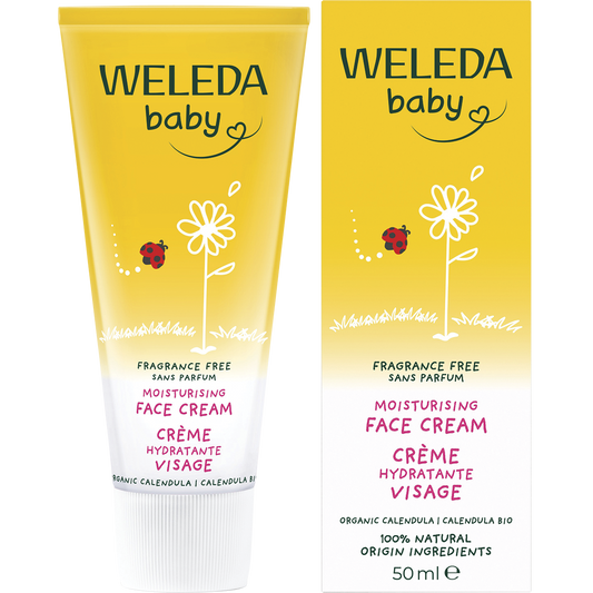 Weleda Baby Face Cream Calendula Fragrance Free