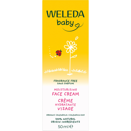 Weleda Baby Face Cream Calendula Fragrance Free