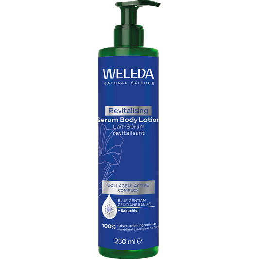 Weleda Revitalising Serum Body Lotion Blue Gentian