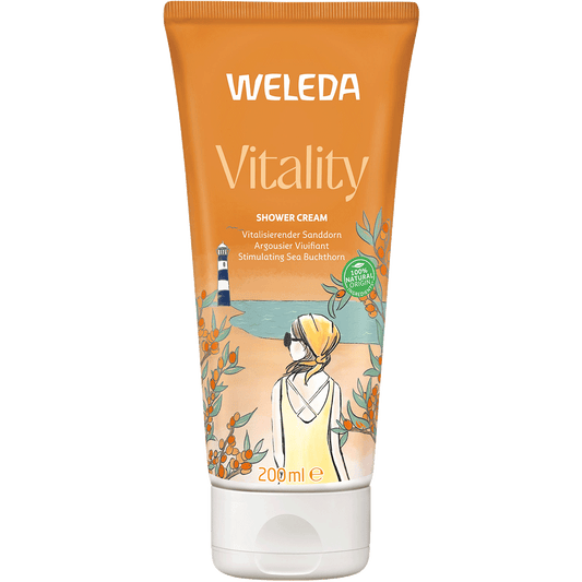 Weleda Vitality Shower Cream Sea Buckthorn