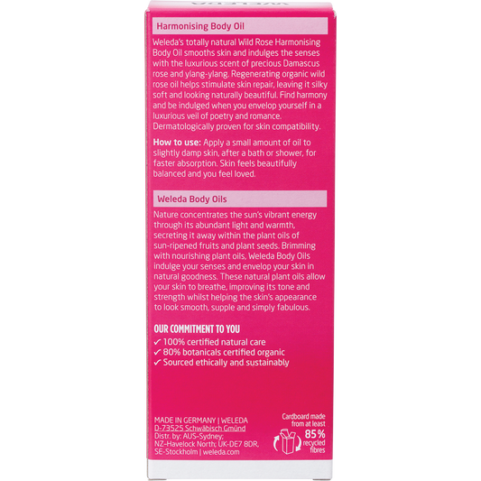 Weleda Harmonising Body Oil Wild Rose