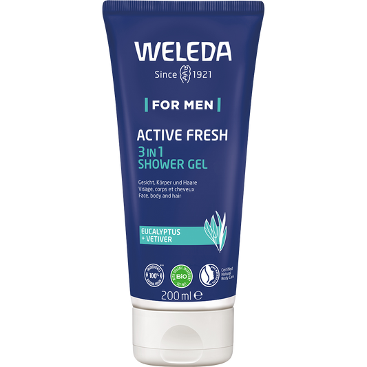 Weleda Active Fresh 3 in 1 Shower Gel Men