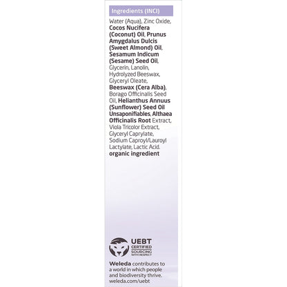 WELEDA Baby Nappy Change Cream White Mallow Fragrance Free 1 x 50ml