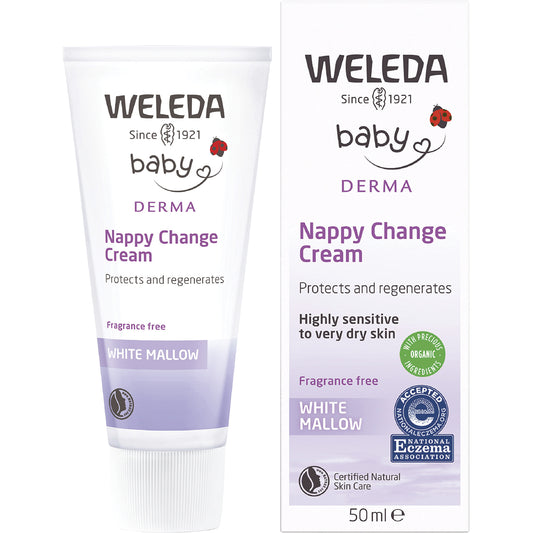 WELEDA Baby Nappy Change Cream White Mallow Fragrance Free 1 x 50ml