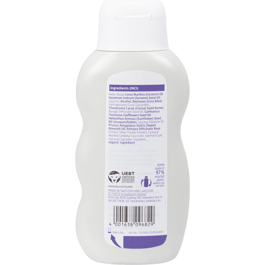 WELEDA Baby Derma Body Lotion White Mallow Fragrance Free 1 x 200ml