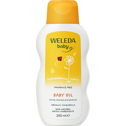 Weleda Calendula Baby Oil Fragrance Free