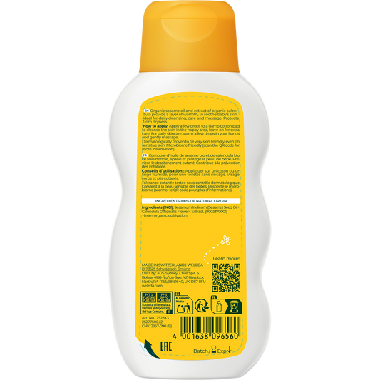 Weleda Calendula Baby Oil Fragrance Free