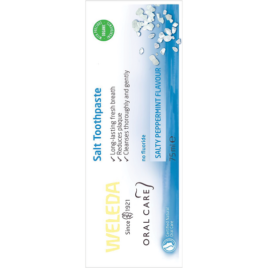 Weleda Toothpaste Salt Salty Peppermint Flavour