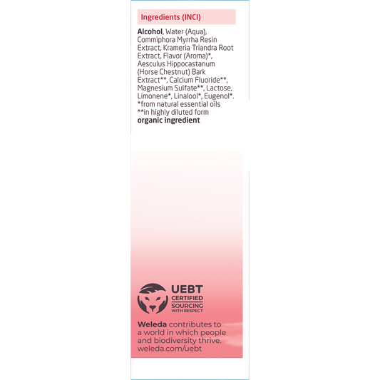Weleda Mouthwash Ratanhia Herbal Mint Flavour
