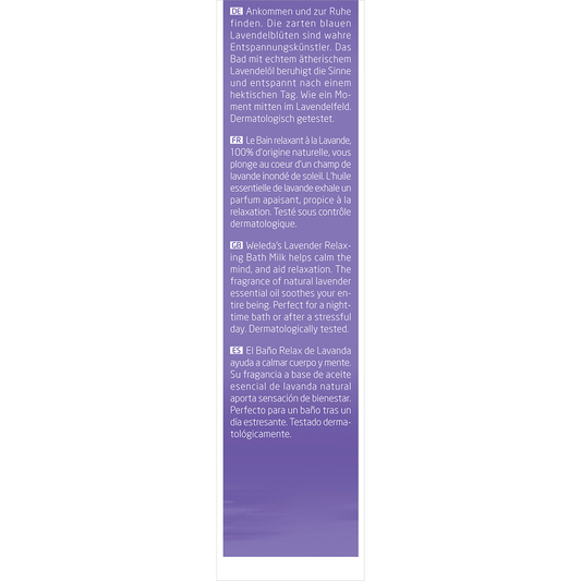 Weleda Bath Milk Lavender