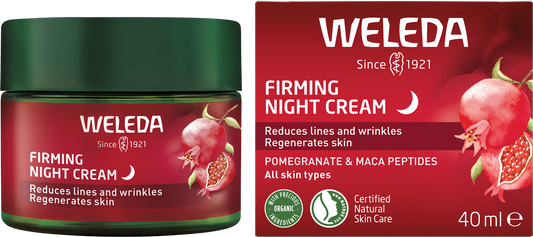 Weleda Firming Night Cream Pomegranate & Maca Peptides