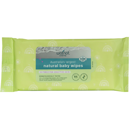 Wotnot Natural Baby Wipes for Case Refill Pack