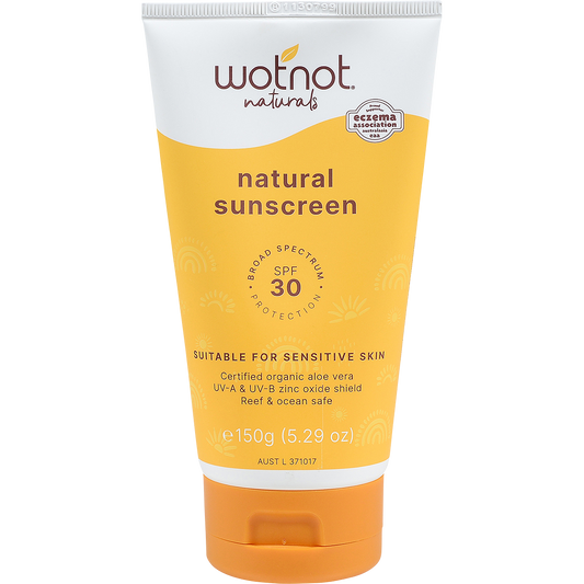 Wotnot Natural Sunscreen SPF 30 Suitable For Sensitive Skin