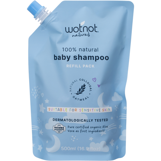 Wotnot Baby Shampoo Refill Pack Suitable For Sensitive Skin