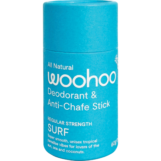 Woohoo Body Deodorant Stick Surf Regular Strength