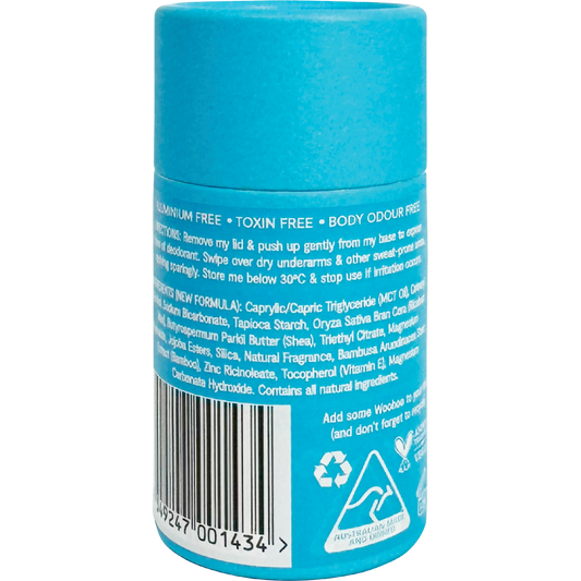 Woohoo Body Deodorant Stick Surf Regular Strength