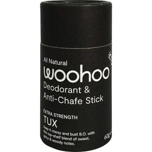 Woohoo Body Deodorant Stick Tux Extra Strength