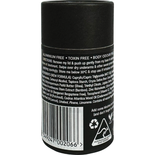 Woohoo Body Deodorant Stick Tux Extra Strength