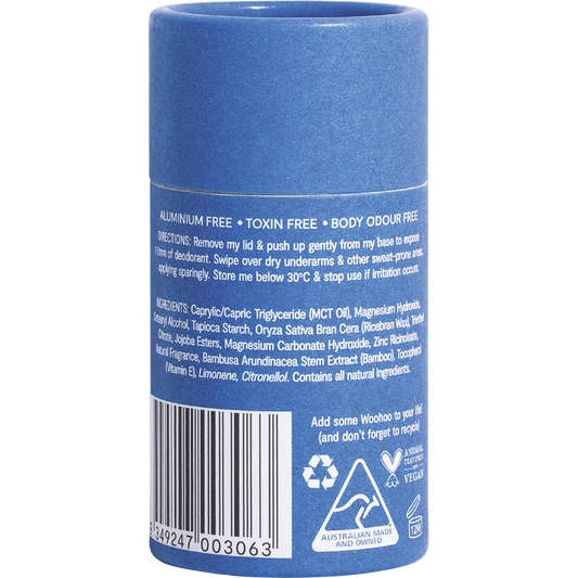 Woohoo Body Deodorant Stick Drift Extra Strength