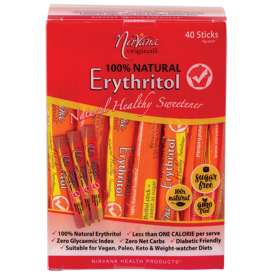 Nirvana Originals Erythritol 100% Natural Sticks