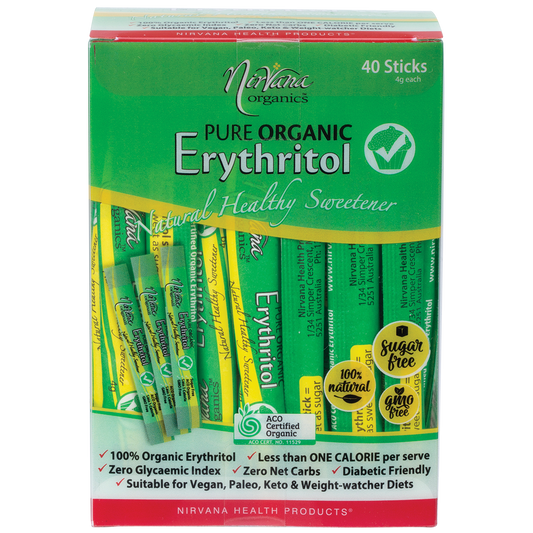 Nirvana Organics Erythritol Pure Organic Sticks